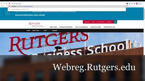 Please use the links below to find the Visiting Student Registration Form that applies to you. . Rutgers webreg